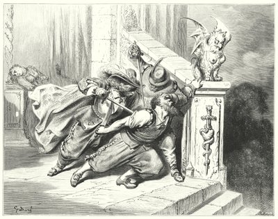 Blauwbaard door Gustave Dore