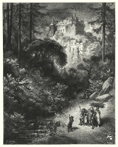 De Gelaarsde Kat door Gustave Dore