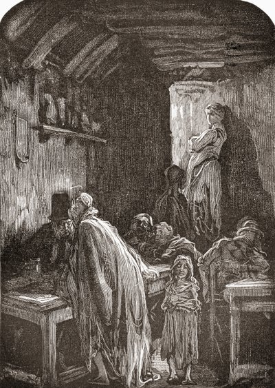 Londen door Gustave Dore