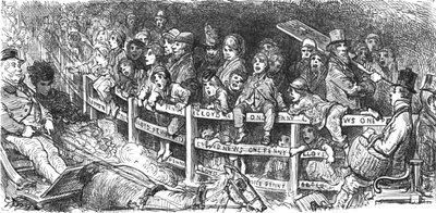 Op de weg door Gustave Dore