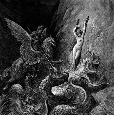 Orlando Furioso geïllustreerd door Gustave Doré door Gustave Dore