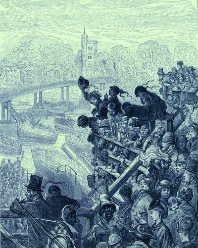 Oxford en Cambridge boot door Gustave Dore