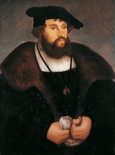 Portret van Christiaan II van Denemarken, koning van Denemarken, Noorwegen en Zweden door Gustave Dore