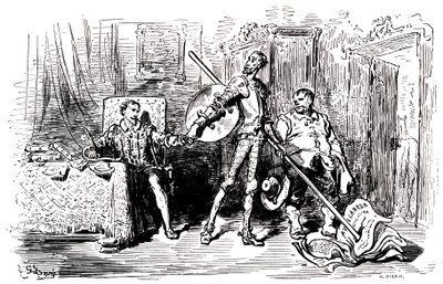 Proloog op de Avonturen van Don Quichot door Gustave Dore