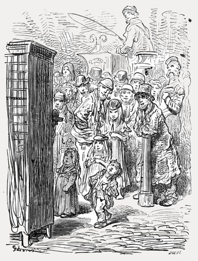 Punch en Judy door Gustave Dore