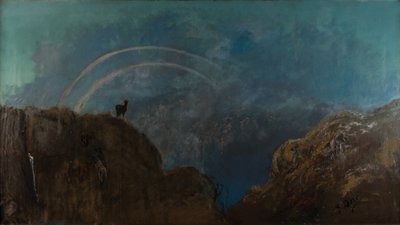 Regenbooglandschap door Gustave Dore