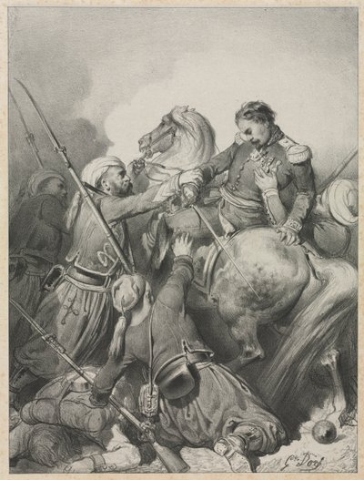 Sardijnse officier door Gustave Dore