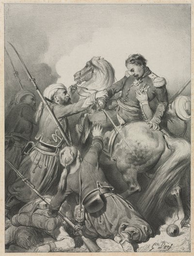 Sardijnse officier door Gustave Dore