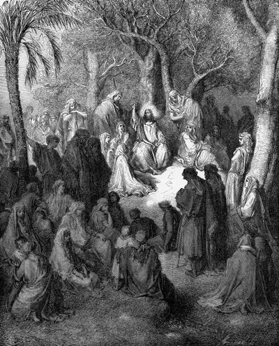 De Bergrede door Gustave Dore