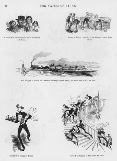 Humoristische en Groteske Schetsen door Gustave Dore (gravure) door Gustave Dore