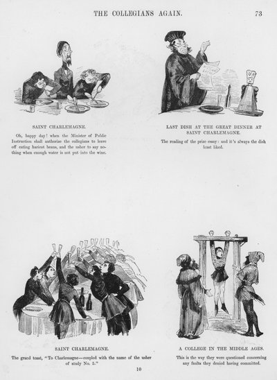 Humoristische en Groteske Schetsen door Gustave Dore (gravure) door Gustave Dore