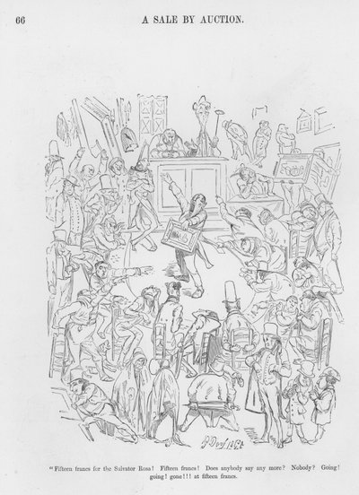 Humoristische en groteske schetsen door Gustave Dore door Gustave Dore