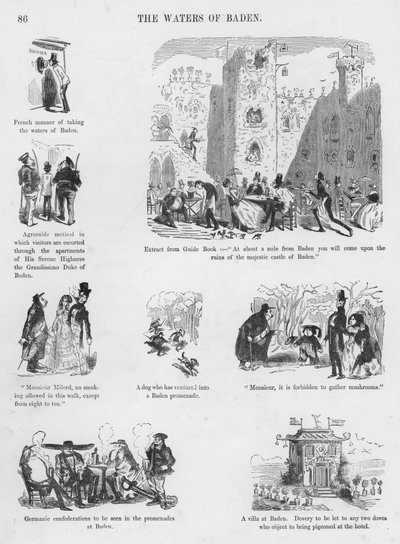 Humoristische en groteske schetsen door Gustave Dore door Gustave Dore