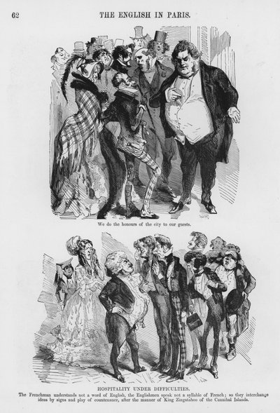 Humoristische en groteske schetsen door Gustave Doré door Gustave Dore