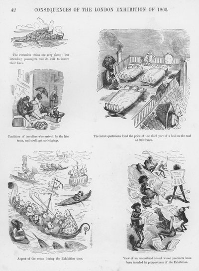 Humoristische en groteske schetsen door Gustave Dore door Gustave Dore