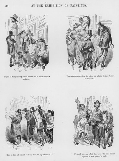 Humoristische en groteske schetsen door Gustave Dore door Gustave Dore
