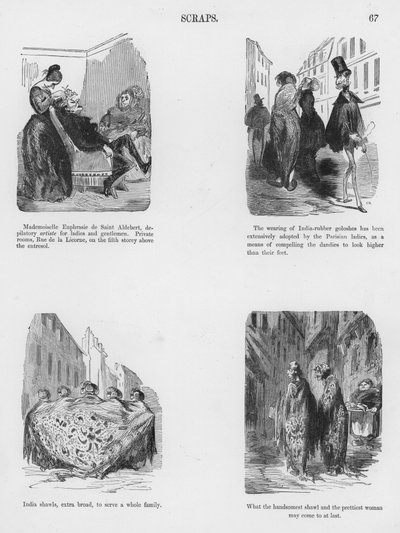 Humoristische en groteske schetsen door Gustave Dore door Gustave Dore