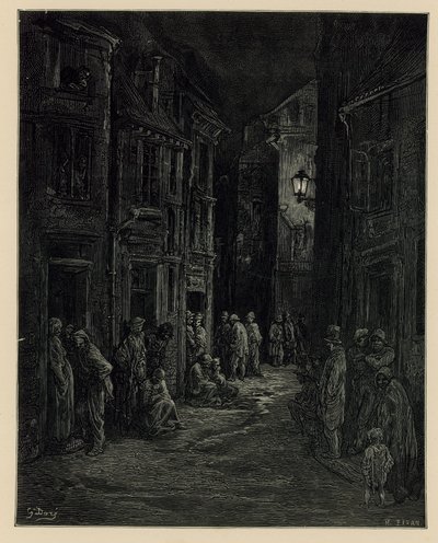 Sloppenwijken door Gustave Dore