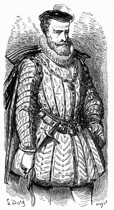 Sully (Maximiliaan van Béthune, Baron de Rosny, Hertog van Sully) door Gustave Dore