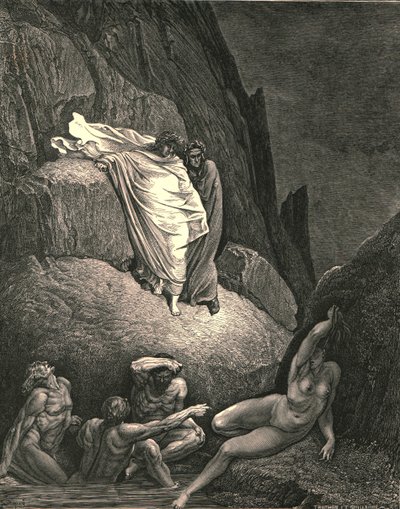Dit is Thais, de hoer, ca. 1890 door Gustave Dore