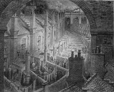 De achterstraten van Londen - in 