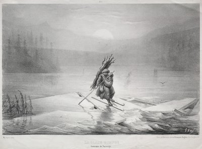 Het Brekende IJs, Souvenir van Noorwegen door Gustave Dore