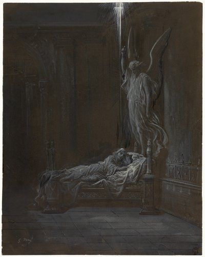 De Roeping van Samuel door Gustave Dore