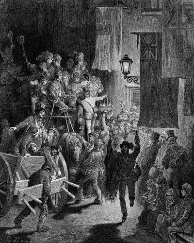 De Derby - Terug naar huis door Gustave Dore