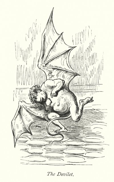 De Devilet (gravure) door Gustave Dore