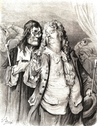 De dokters, 19e eeuw door Gustave Dore