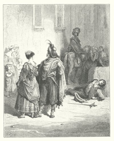 De fabels van La Fontaine: De twee vogels door Gustave Dore