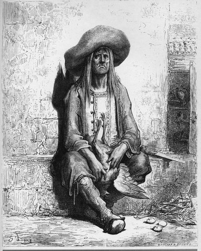 De gans die gouden eieren legde - uit "Fabels" van Jean de La Fontaine door Gustave Dore