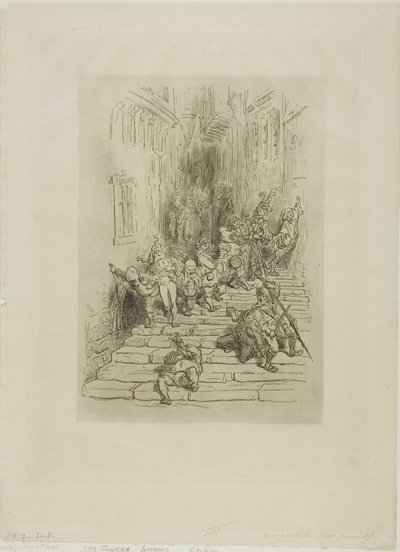 De gelukkige dronkaards door Gustave Dore