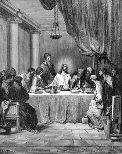 Het Laatste Avondmaal door Gustave Dore
