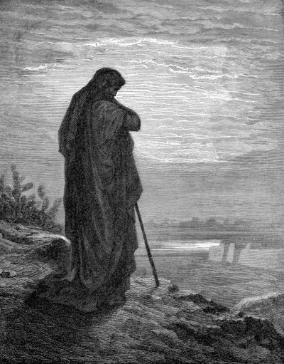 De profeet Amos door Gustave Dore