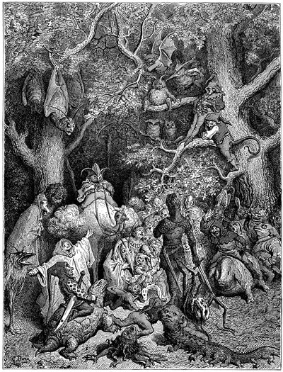 Onbekend beeld door Gustave Dore