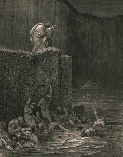 Waarom buig je zo gretig naar mij, ca. 1890 door Gustave Dore