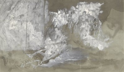 Wolk waarin figuren zweven door Gustave Dore