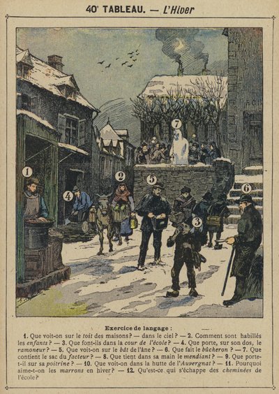 De Winter door Gustave Fraipont