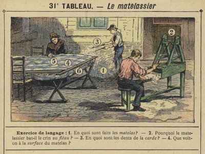 De Matrassenmaker door Gustave Fraipont