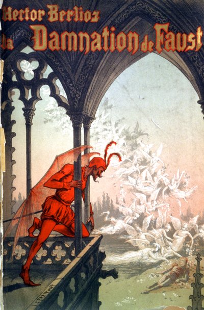 De verdoemenis van Faust door Hector Berlioz door Gustave Fraipont