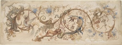 Allegorie van Ondeugden, 1840-98 door Gustave Gustave Moreau,Moreau