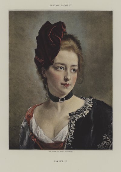 Isabelle door Gustave Jacquet