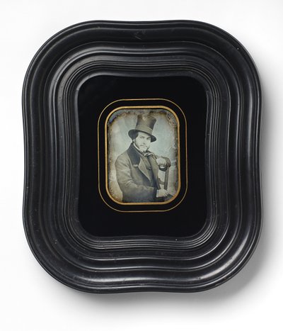 [Een heer, mogelijk Frédéric Brisson] door Gustave Le Gray