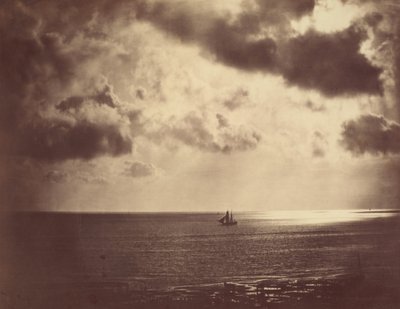 Brik op het Water door Gustave Le Gray