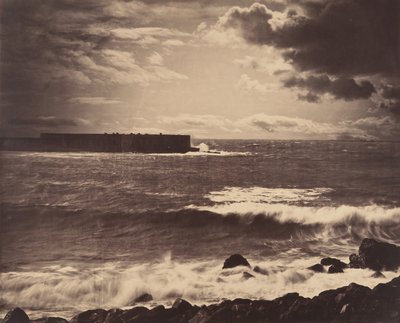 De Grote Golf, Sète, 1857 door Gustave Le Gray