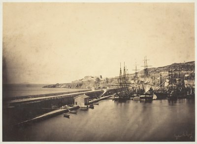 De Steiger bij Sète door Gustave Le Gray