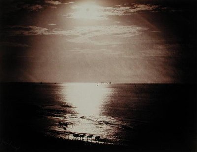 De Zon op zijn Zenith, Normandië, c.1860 door Gustave Le Gray