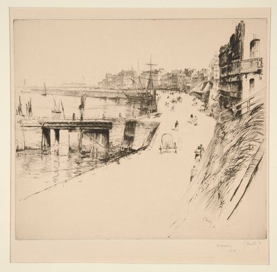 De Loopbrug door Gustave Leheutre