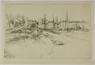 De Nieuwe Dok in La Rochelle door Gustave Leheutre